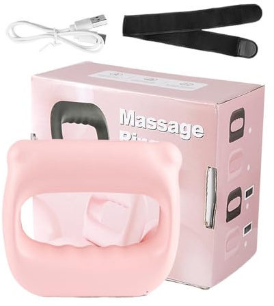 Masseur de mano y espalda - Aparato de masaje portátil con vibraciones de | alta intensidad | Recargable para una profunda relajación muscular de los pies, los hombros y el cuello