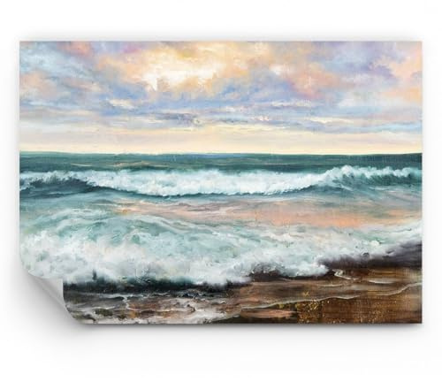 ARTTOR Fotomural 250x175 cm Papel Pintado Paisajes Marino - 5389 - WF1 | Paisaje Mar Costa Standard Papel pintado de papel no tejido Decoración de Pared Mural de Pared Salón Moderno ARTTOR