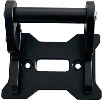 LYBH Navigator Bracket Support De Navigation GPS pour Moto pour CFMOTO 450MT 450 MT 2024-2025, Support D'extension pour Smartphone GPS Fixation(NOIR2,12MM)