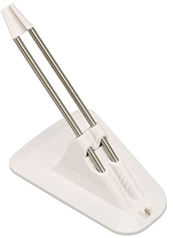 Keenso Gaming -Maus -Bungee Anti Schlupfkabel Kabelhalter Rostfeste Federarmkabelkordmanagement für Drag Mausbewegung (White)