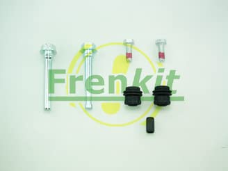 FRENKIT 810080 Führungshülsensatz Bremssattel Hinterachse Vorderachse Kompatibel mit VW Golf 7 Schrägheck 5G1, BQ1, BE1, BE2 Passat Variant 3G5, CB5 Golf 7 Variant BA5, BV5 T-Roc A11, SKODA