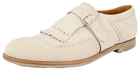 Church's Men's A1604F 9VJ F0AEN Beige Full Brogue Leather Business Shoes US 10 / EU 9 (43)