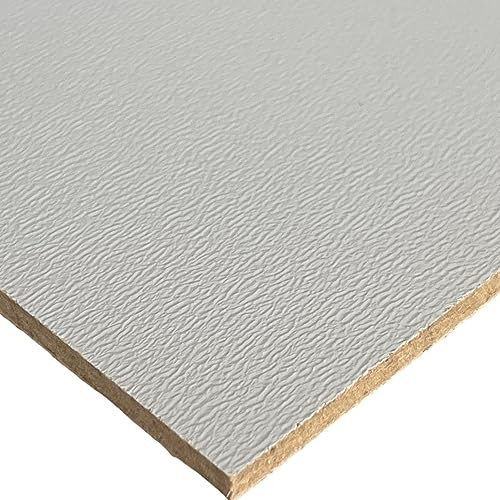 BaustoffhandelShop Hartfaserplatte 3mm HDF ZUSCHNITT auf Maß (120 x 70cm, HDF 3mm / Lichtgrau)