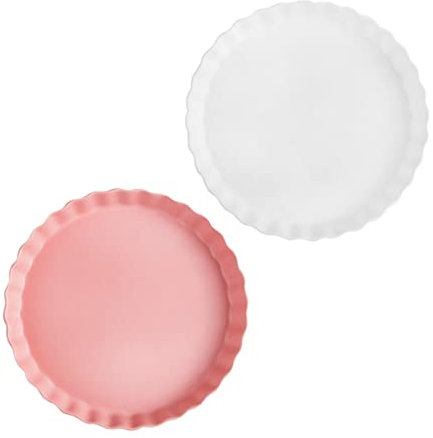 LIFKOME Kuchenform aus Glas Kuchenform aus Keramik Kuchenplatten Runde Sushiplatte geschirrtuch Besteck einfacher Sushi-Teller schicke italienische Nudelplatte Pasta westliche Platte