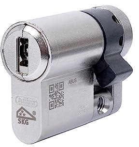 ABUS MAGTEC 2500 Halbzylinder 10|30 | Modularer Schließzylinder mit Magnet-Technologie | 3D Kopierschutz Pickingschutz Bohrschutz Ziehschutz | Patentschutz | 5 Schlüssel + Sicherungskarte
