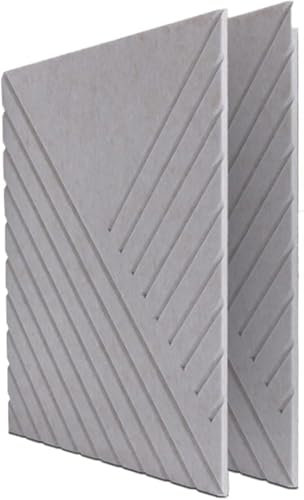 Acoustic Foam Panels - Large Square High Density Soundproof Wall Panels For Home Theater And Recording Studio - 10Pcs Self Adhesive Felt Soundproofing Foam Panels, 50X50X, (Size:50X50X0.9Cm,Color:#6)