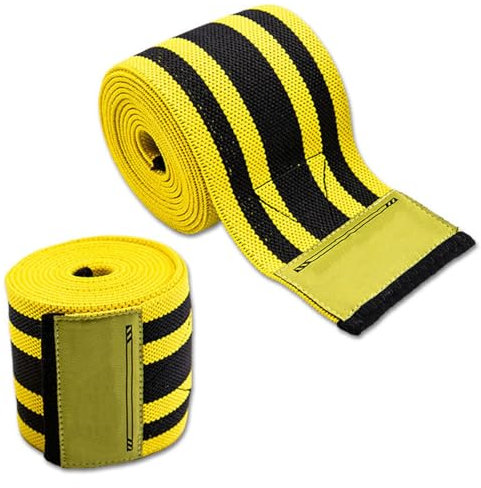 Zeiwohndc 1 paire de genouillères élastiques pour genoux, bandage de compression pour genoux, genouillère pour douleurs articulaires, squat, course à pied