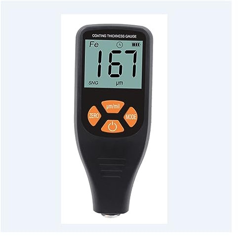 Spessimetro, Misuratore di spessore del rivestimento digitale Precisione 0.1um Fe/NFe Rivestimenti Misuratore di spessore della vernice for auto 0~1500um Strumenti di misurazione, Misuratore di pro