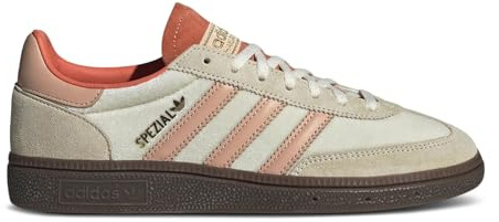 adidas Originals Damen Handball Spezial Volleyball Sneaker, Cremeweiß/Power Coral/Semi Coral, 36.5 EU