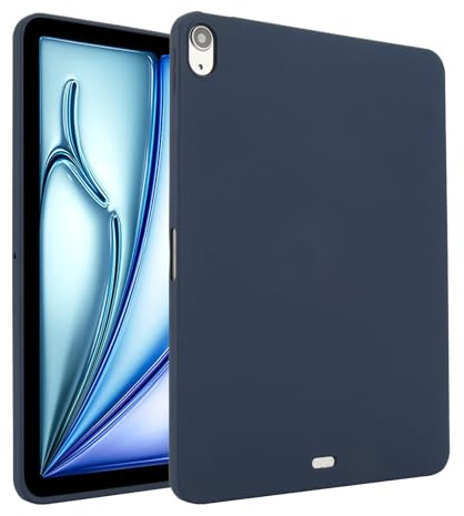 Kompatibel mit iPad Air 5. / Air 4. / Pro 11 2018, schlank und leicht, TPU-Gummi, weiche Silikon-Schutzhülle, stoßfest, Tablet-Abdeckung für iPad AIR4/AIR 5/PRO 11 2018 (Dunkelblau)