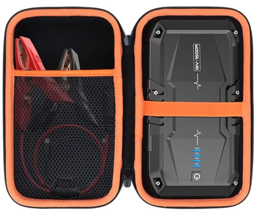 Lebakort Dur Étui Housse Cas pour AstroAI S8 Batterie de Démarrage de Voiture 1500A / AstroAI S8 Ultra Battery Jumper Starter Portable