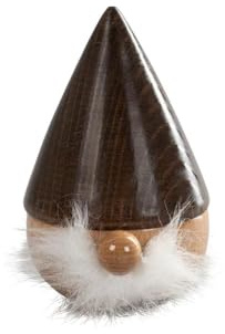 Saico - Räuchermännchen „Zwerg“ Motiv Diddi - Räucherfigur Erzgebirge aus Holz - Dekofigur, Geschenkidee, Räucherkerzenhalter, Räucherkerze Figur, Räucherzwerg - 7,5 x 11,5 x 7,5 cm - Made in Germany