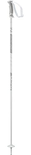 Salomon Women's Ski Poles, 110 cm, Aluminium, Arctic Lady, White/Grey, L41174300