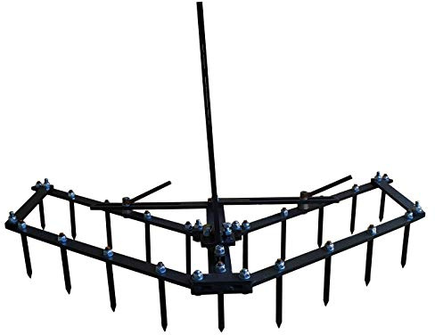 Grünwelt GW-BR02 Egge Scarificateur de jardin 1,2 m