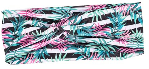 Yardwe 2St Stirnband Sommer Haarband Baseball-Stirnbänder elastische Haargummis Hawaii-Haarband Workout-Haarband Yoga Schweißband Badetuch Schal Fräulein schmücken Stoff
