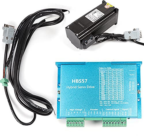 Schrittmotortreiber-Kit HBS57 3,6NM Nema 22 Schrittmotor Closed Loop Stepper Motor Natürliche Kühlung Schrittmotor Kit