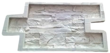Stampo per intonaco Desert per colata effetto pietra roccia rivestimento murale gesso cemento, per stampi per pavimento e stampi per pietra