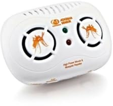 Générique Répulsif Anti-moustiques à ultrasons 220V Prise Anti Moustiques Ultrasonique Non Toxique 75m2 2 Modes de Fonctionement Voyant Lumineux