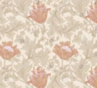 VEELIKE Tapete Blumen Beige Neutrale Anemone Blumentapete Vintage Kunststil Fototapete Blumen Anemone Mustertapete Selbstklebende Tapete Schlafzimmer Badezimmer Wohnzimmer Abnehmbar 44.5 cm x 300 cm