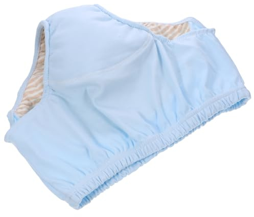 EXAOMBLE Pañal Adulto para Hombres Algodón Transpirable y Lavable, Pantalón Urinario para Hospital a Prueba de Fugas Adecuado para Incontinencia en Personas Mayores