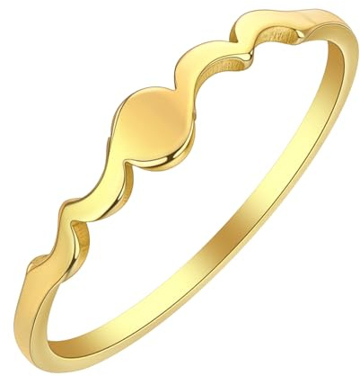 IOETSEUT Damen Schmuck Ring Mondphase Ring Sternbild Astronomie Schmuck Phase des Mondes Schmuck für Männer und Frauen