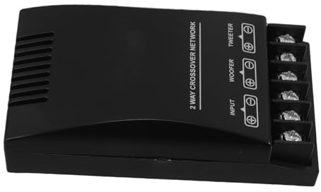 CAXUSD Crossover Digital Pasivo para Audio de Vehículo Sistema Electrónico de Vías para Mejora de Sonido Separación de Frecuencias Fácil Instalación Compatible Sistemas de Audio