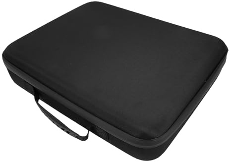 HUSHUI Custodia per Satellite, Scatola Rigida in Eva Antiurto con Scomparti in Schiuma Personalizzati per Kit Parabola Satellitare, Cavo di Alimentazione, Adattatore e Accessori