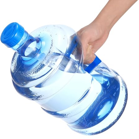 RUNROTOO Garrafa Agua 8 Litros para Actividades al Aire Libre, Contenedor de Almacenamiento de Agua de Plástico Efecto de Sellado y Apertura Amplia Adecuado para Senderismo
