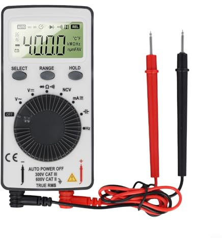 Digital Multimeter, for ANENG AN101 Ultra-Thin for MINI Pocket Voltage Ammeter Tester, Portable Card-Size Multimeter without for battery