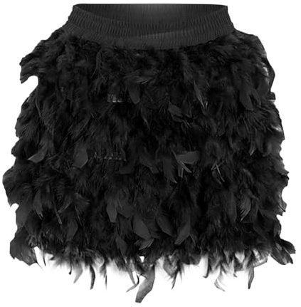 Générique Jupe Femme Midi Plissée Taille Haute Élégante Plis Réguliers Ceinture Extensible Style Urbain Champagne A36