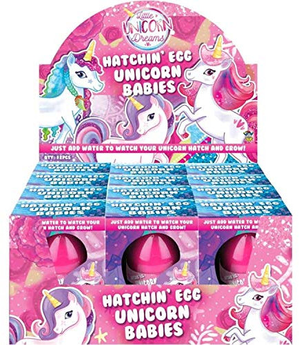 Assorted Colour Egg Growing Unicorn