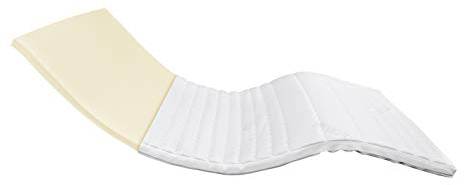 AM Qualitätsmatratzen Visco Topper 180x200cm H2 - Made in Germany - Oeko TEX zertfizierter Memory Foam Topper 180x200 mit Lyocell Bezug - Druckentlastende & viscoelastische Matratzenauflage 180x200