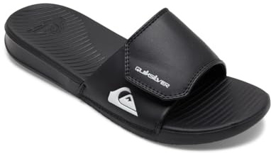 Quiksilver Herren Bright Coast Adjust Peeptoe Sandalen, Schwarz Black White Black Xkwk, 46 EU