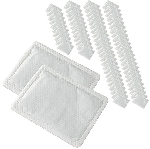 Wärmepad 72er Set | 13x10 cm 8 Stunden Wärme selbstklebend | Wärmepflaster Rückenwärmer Heizkissen (72er Set Wärmepads)