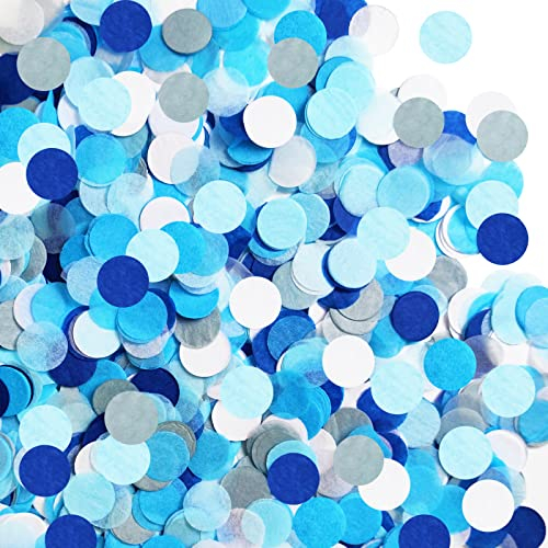 Multicolore Coriandoli a Forma Rotonda Probuk 2.5 Centimetri Confetti Coriandoli Carta, Multicolor Confetti da Tavolo per Halloween, Matrimonio,Compleanno,Festa, Natale, Baby Shower, Laurea, Carnevale