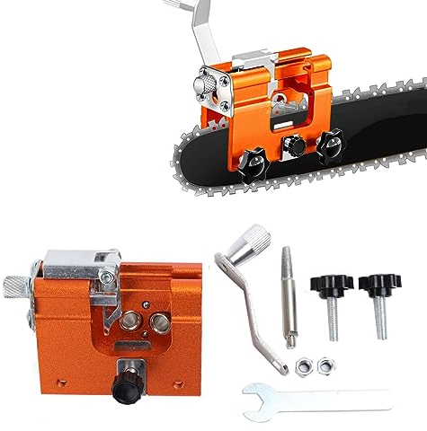 COYWEH Zahnschärfer-Sägekettenschärfgerät-kit,Tragbarer manueller Kettensägenschärfer für alle Arten von Kettensägen Geeignet