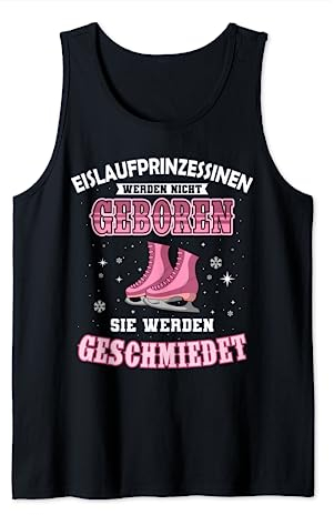 EISLAUF PRINZESSIN Eiskunstlauf Geschenk Eiskunstläuferin Tank Top