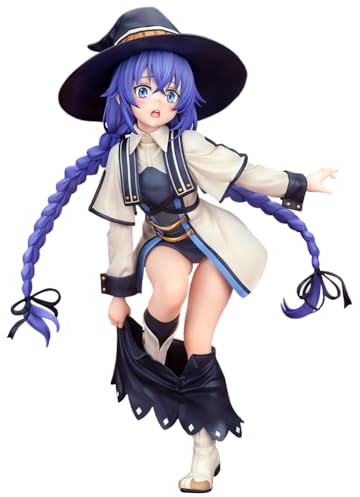 Tongyundacheng Mushoku Tensei: Réincarnation sans emploi Figurine anime Roxy Migurdia PVC Personnage Statue Figurine décorative Collection modèle 53 cm