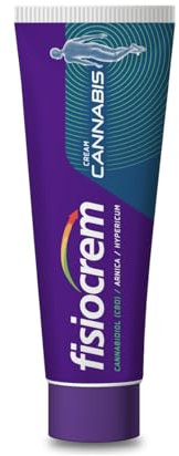 Fisiocrem | Creme Cannabis | 100ml | beruhigende und feuchtigkeitsspendende Wirkung | topische Muskelcreme