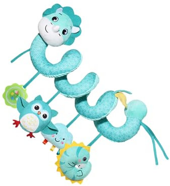 Juguetes para Silla de Coche para Bebés - Juguete de Actividad para Silla de Coche | Peluche Sensorial con Campana Integrada y Colores , Adorno para Cochecito y Cuna, Decoración para Habitación Infant