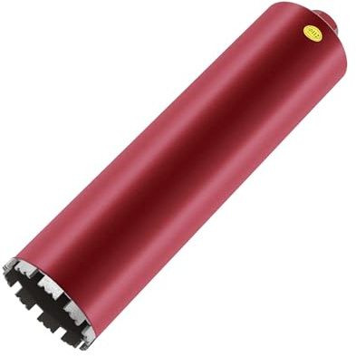 Couronne de forage diamantée, carotteuse, diamètre 112 mm, longueur totale 450 mm, couronne de forage diamant pour perçage dans le béton, le béton armé, la maçonnerie et la pierre