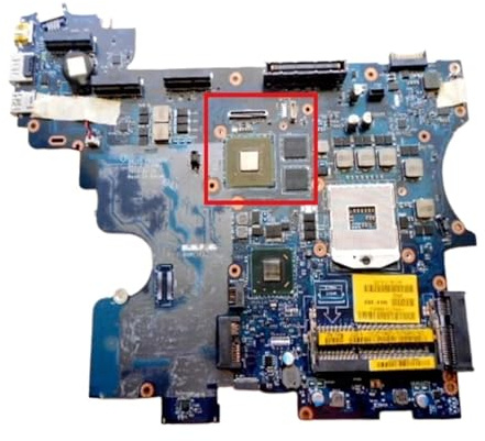 Carte Mère LA-7762P for Ordinateur Portable E6530, avec Carte Graphique for Dell, Pièces