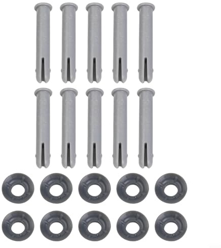 Ersatzstift und Dichtung für Power forFor Steel Pools funktioniert mit P61754 P61801 P61796 Poolrahmen-Verbindungspunkten (10 Set)