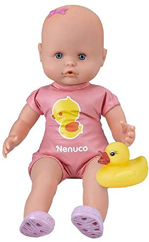 NENUCO - Nenuco bagno, con corpo morbibo, utilizzabile nell'acqua nel momento del bagnetto o della piscina o al mare, per bambine/I dai 12 mesi, Famosa 700014070