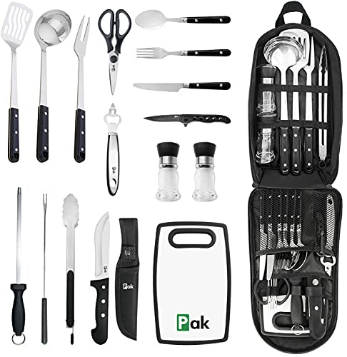 PAK Camping-Kochgeschirr, Campingküche, Camping-Kochgeschirr, Camping-Küchen-Set, Camping-Kochgeschirr, Camping-Kochgeschirr-Set, Campingzubehör Kochen, RV Camp
