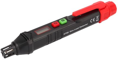 Gas Leak Detector Pen Type Gas Leak Detector Portable Portable Gas Sniffer Double Combustible Gas Alarm for Locate Combustible Gas Leak Sources