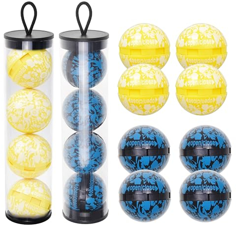 Eco-Fused Boules désodorisantes pour baskets, casiers, sacs de sport - Lot de 8 - Neutralise les odeurs de transpiration - Idéal aussi pour les maisons, bureaux et voitures -Mécanisme de verrouillage