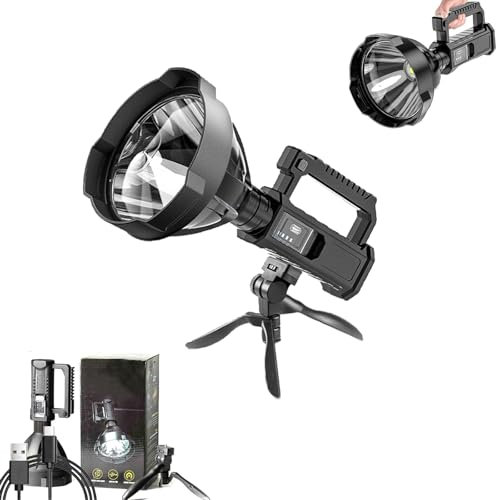 ZDOUXUAN 200k Lumen Flashlight, Flashlight 200000 Lumens, 2000000 Lumen Flashlight Rechargeable, 200000 Lumens Flashlight, Ms32 Flashlight 200000 Lumens, Highest Lumen Flashlight 2000000(M)