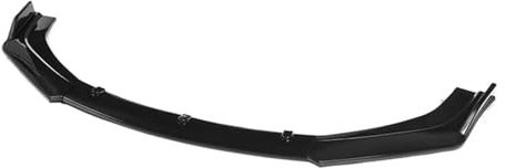 FGMSSOUG Auto Frontspoiler für VW Passat CC Arteon ID.4 ID.5 Bora Jetta Golf CrossGolf, Frontstoßstange Spoiler Lippe Diffusor Splitter, Auto Styling Zubehör,Glossyblack