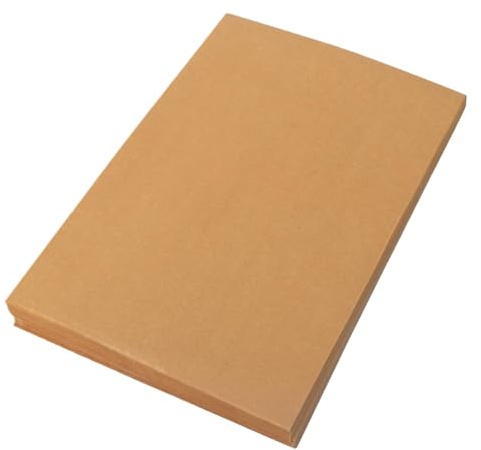 Lot de 100 feuilles de papier parchemin non blanchi pour paniers alimentaires, papier sulfurisé anti-adhésif et résistant à la graisse pour biscuits, , moules à gâteau, 23 x 33 cm